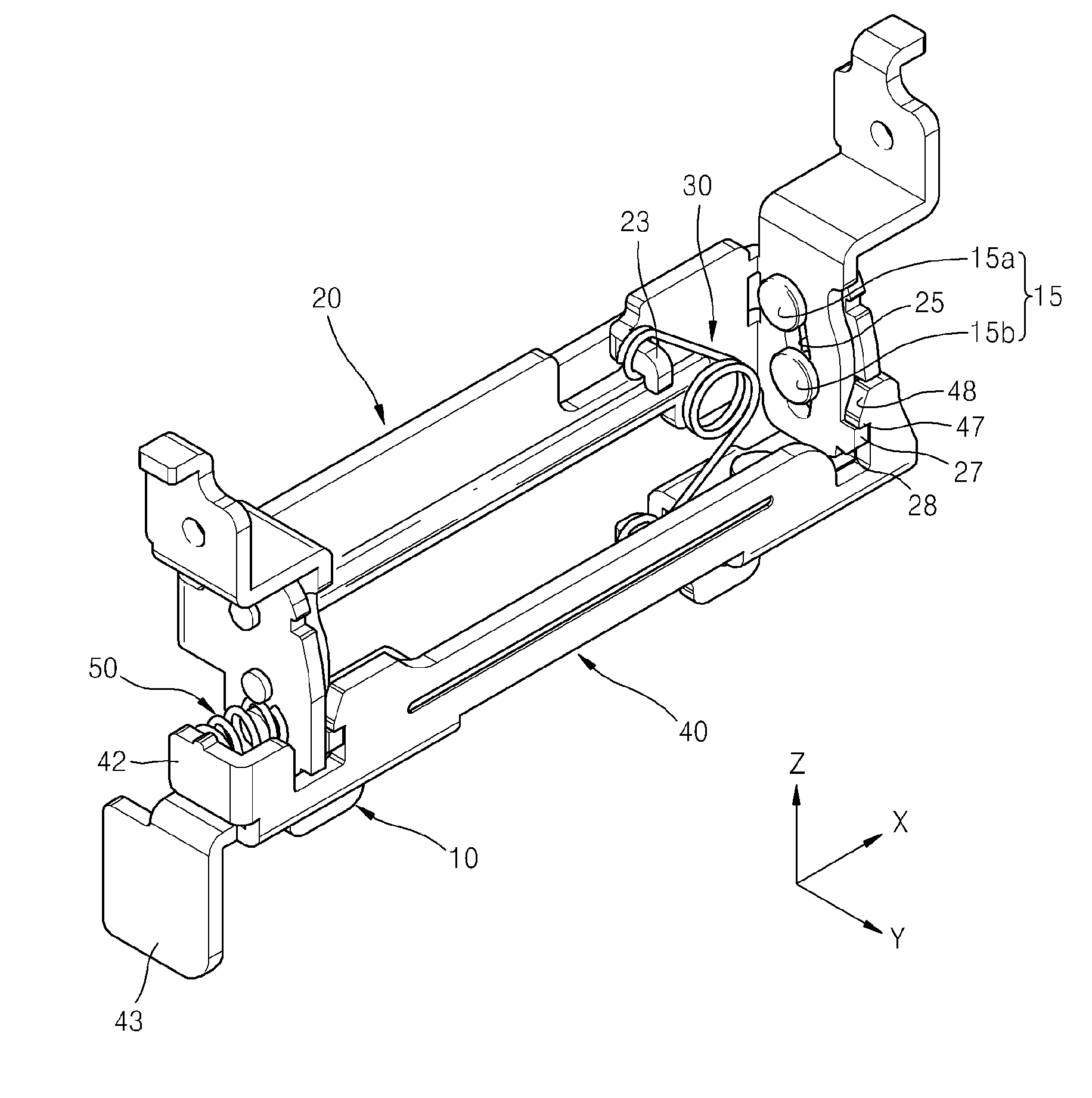 Tilt angle switchable hinge assembly for portable electronic devices