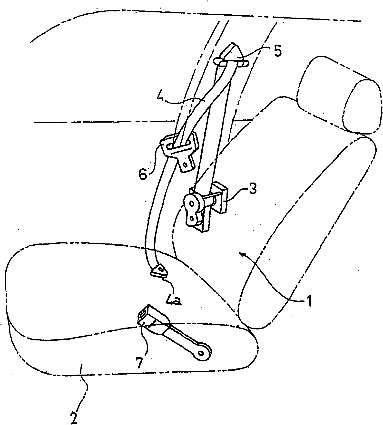 Pretensioner, seatbelt retractor and seatbelt device