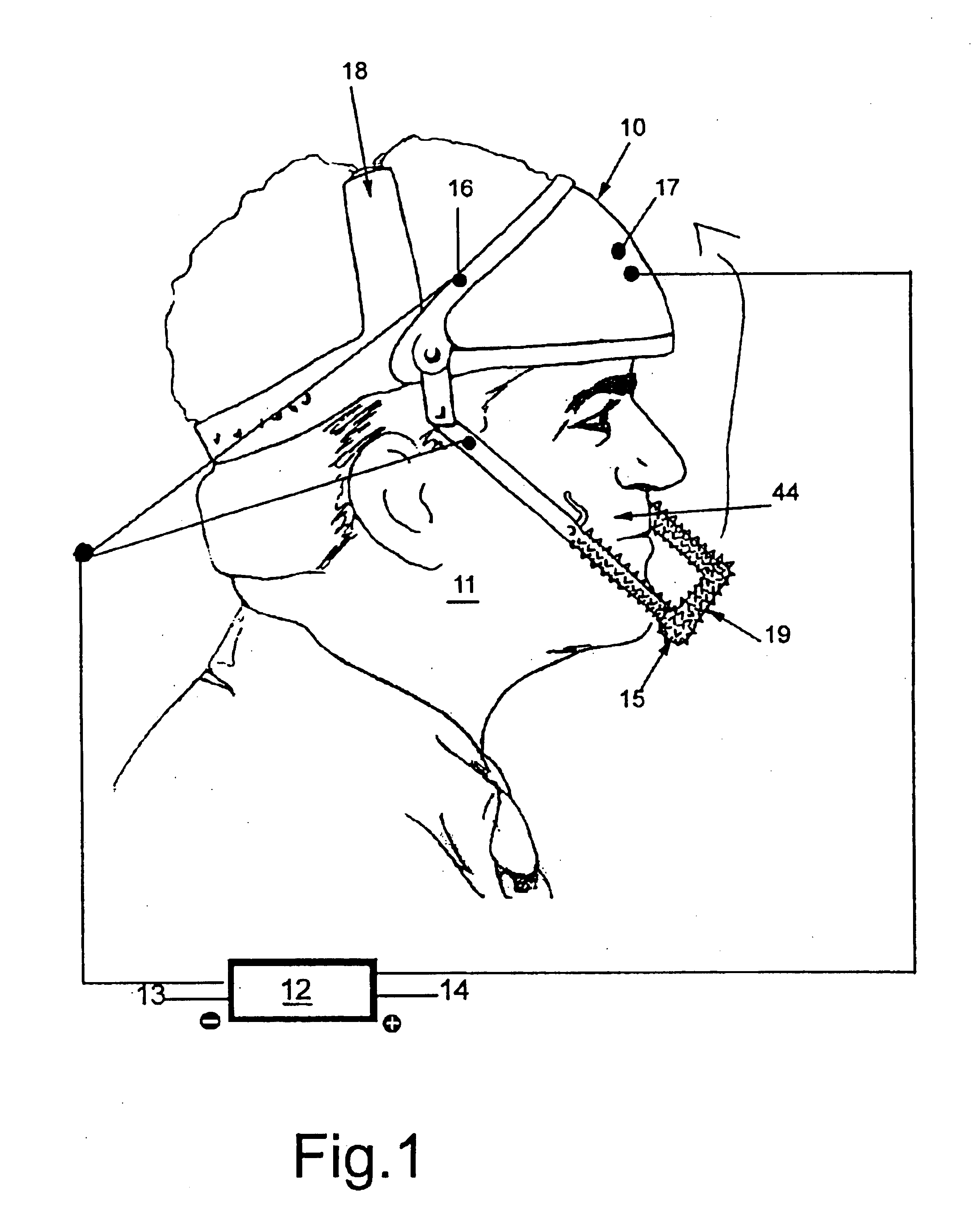 Wearable electro-ionic protector against inhaled pathogens