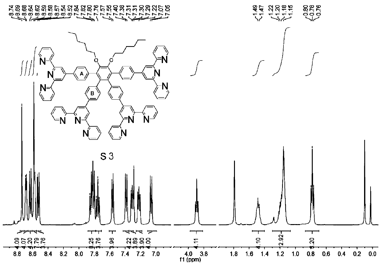 A strip-shaped single-layer metal-organic polymer sheet and its preparation method