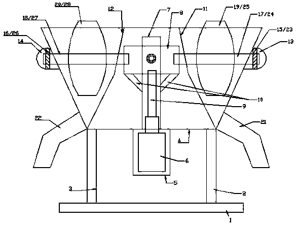 Intelligent efficient smashing structure applied to mine production