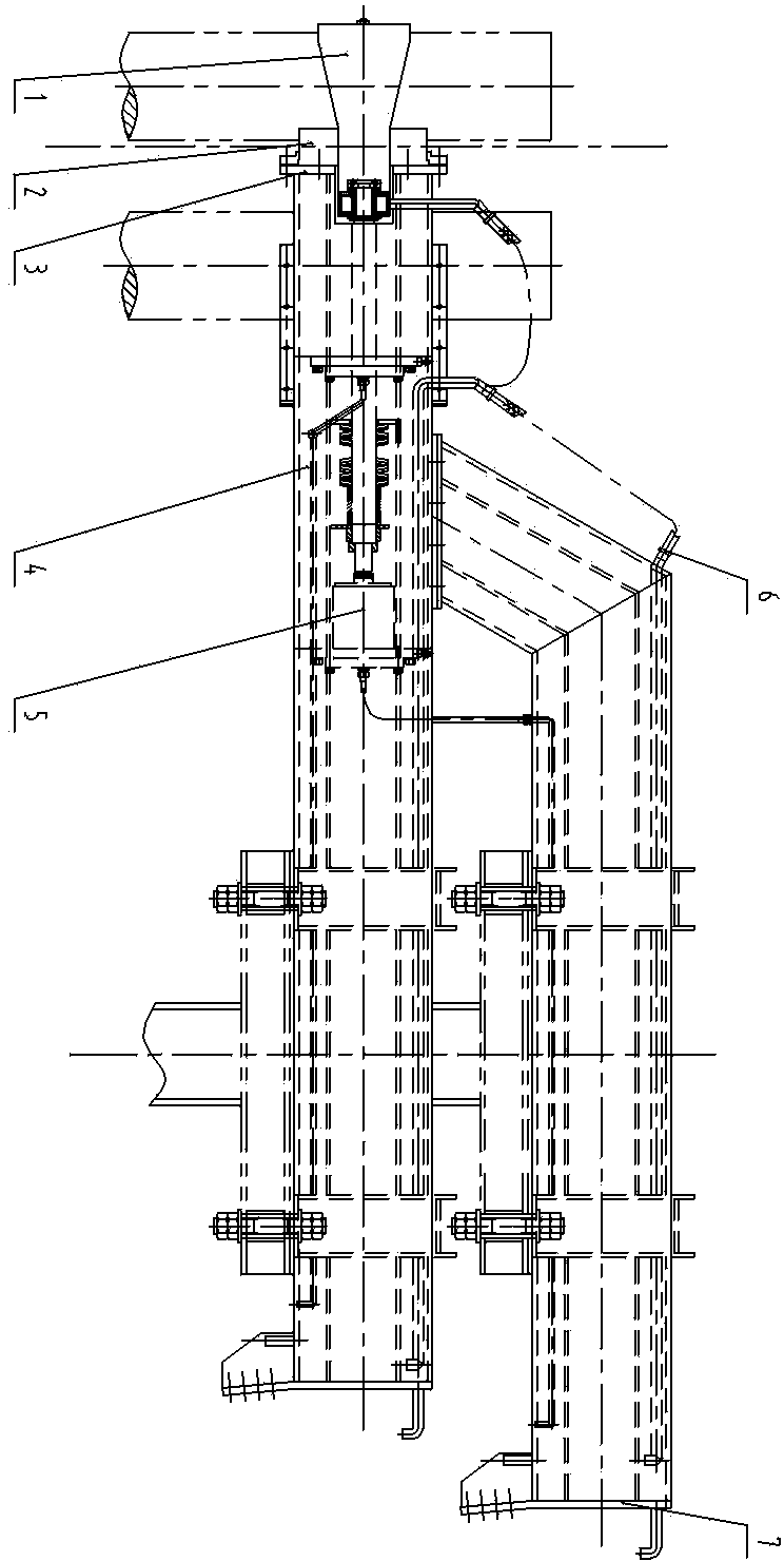 Conductive cross arm made of all-aluminum alloy profile