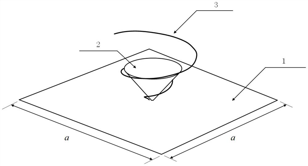 A Broadband Vertically Polarized Antenna with Half Space Coverage