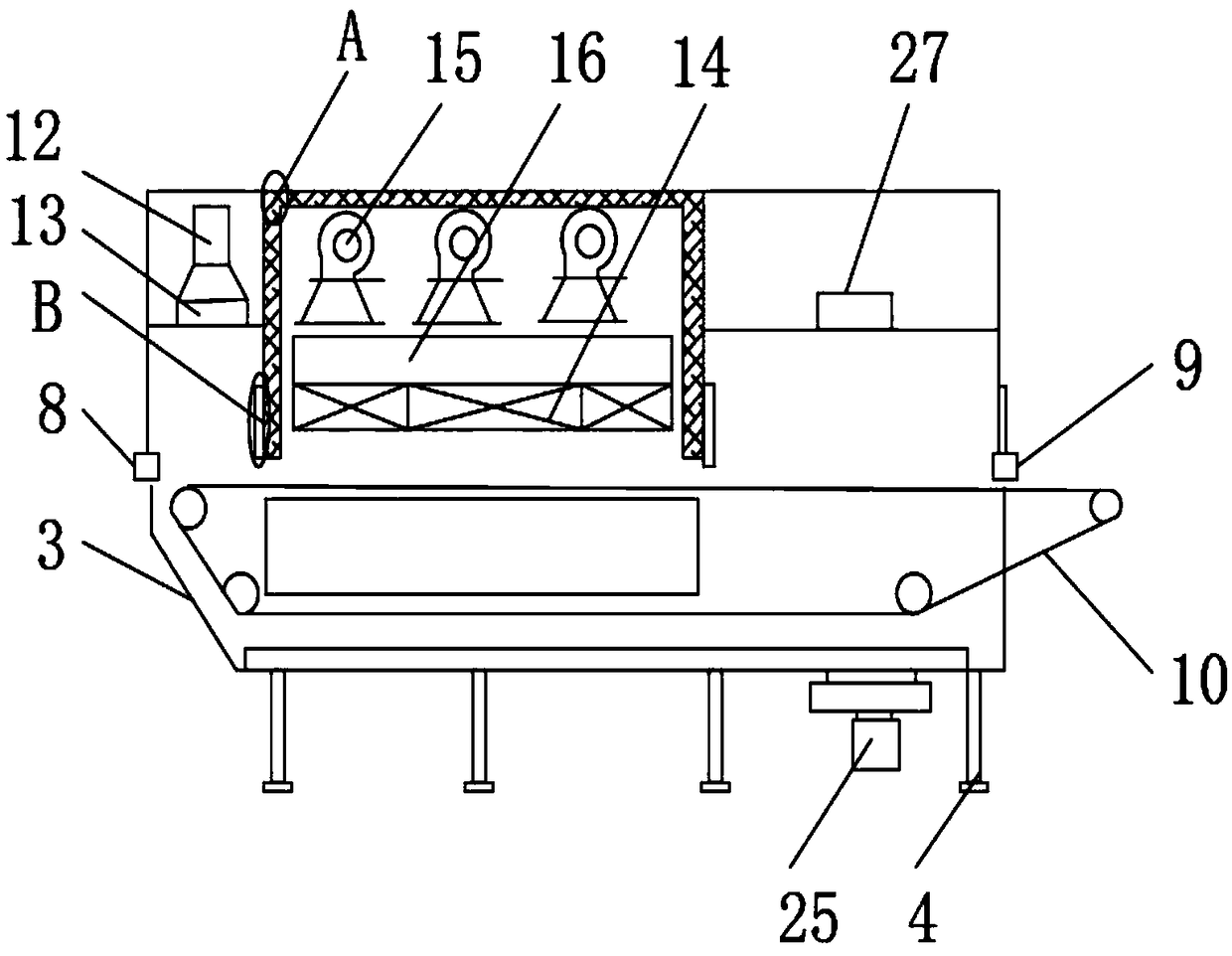 Heat-setting machine