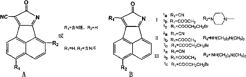 O-dicyano-acenaphtho pyrazine compound and anti-tumor application thereof