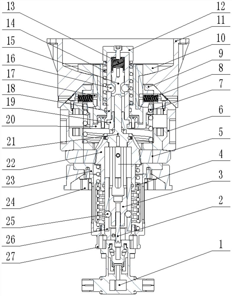 Connection secondary locking device