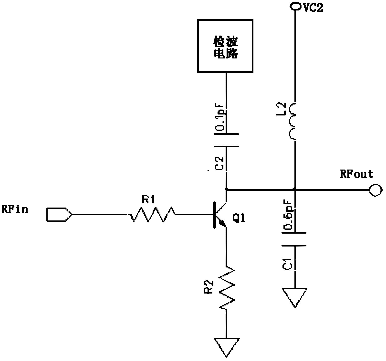 Output matching circuit of radio frequency (RF) power amplifier