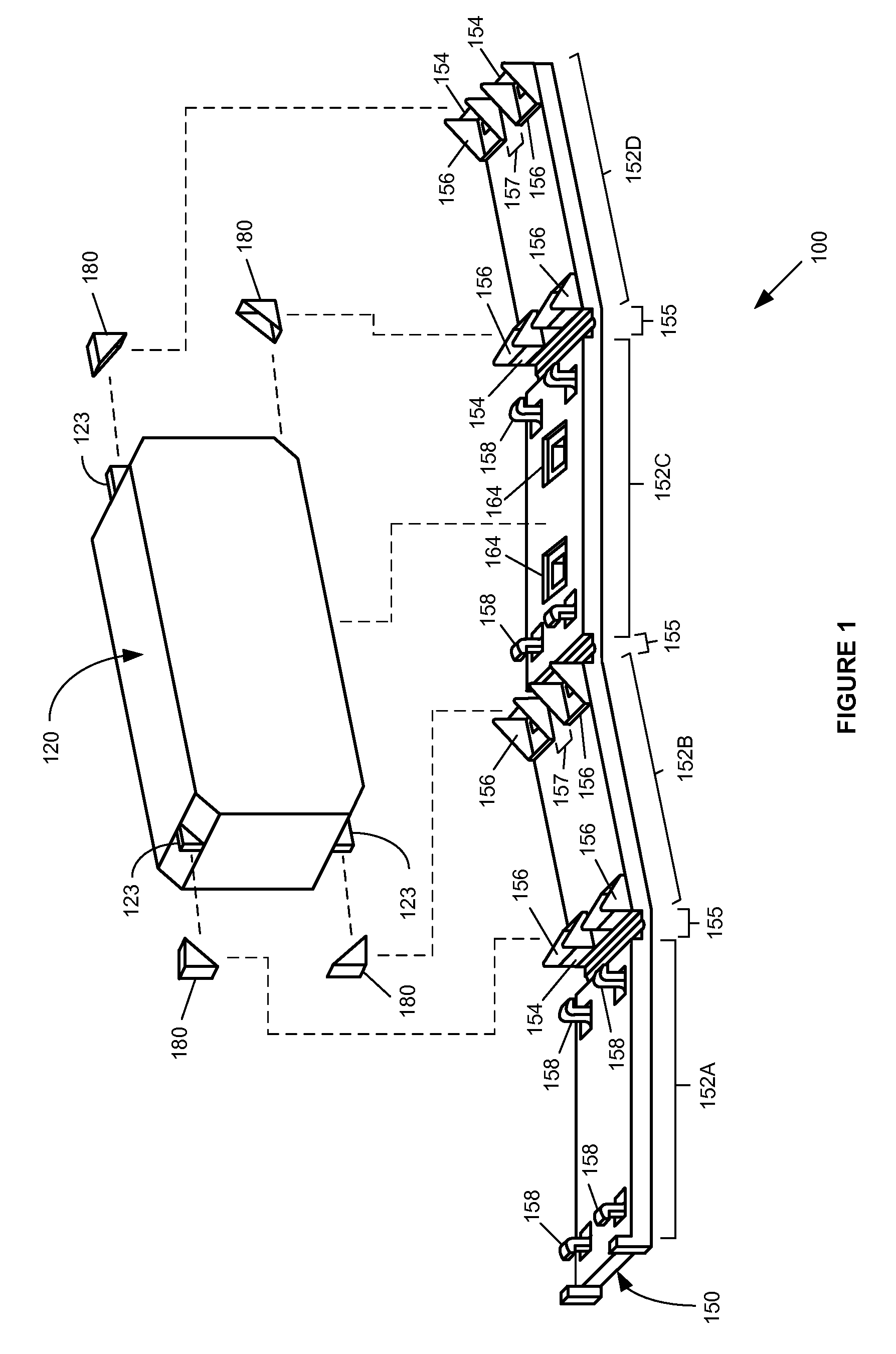 Isolator system for a segmented frame for a storage drive
