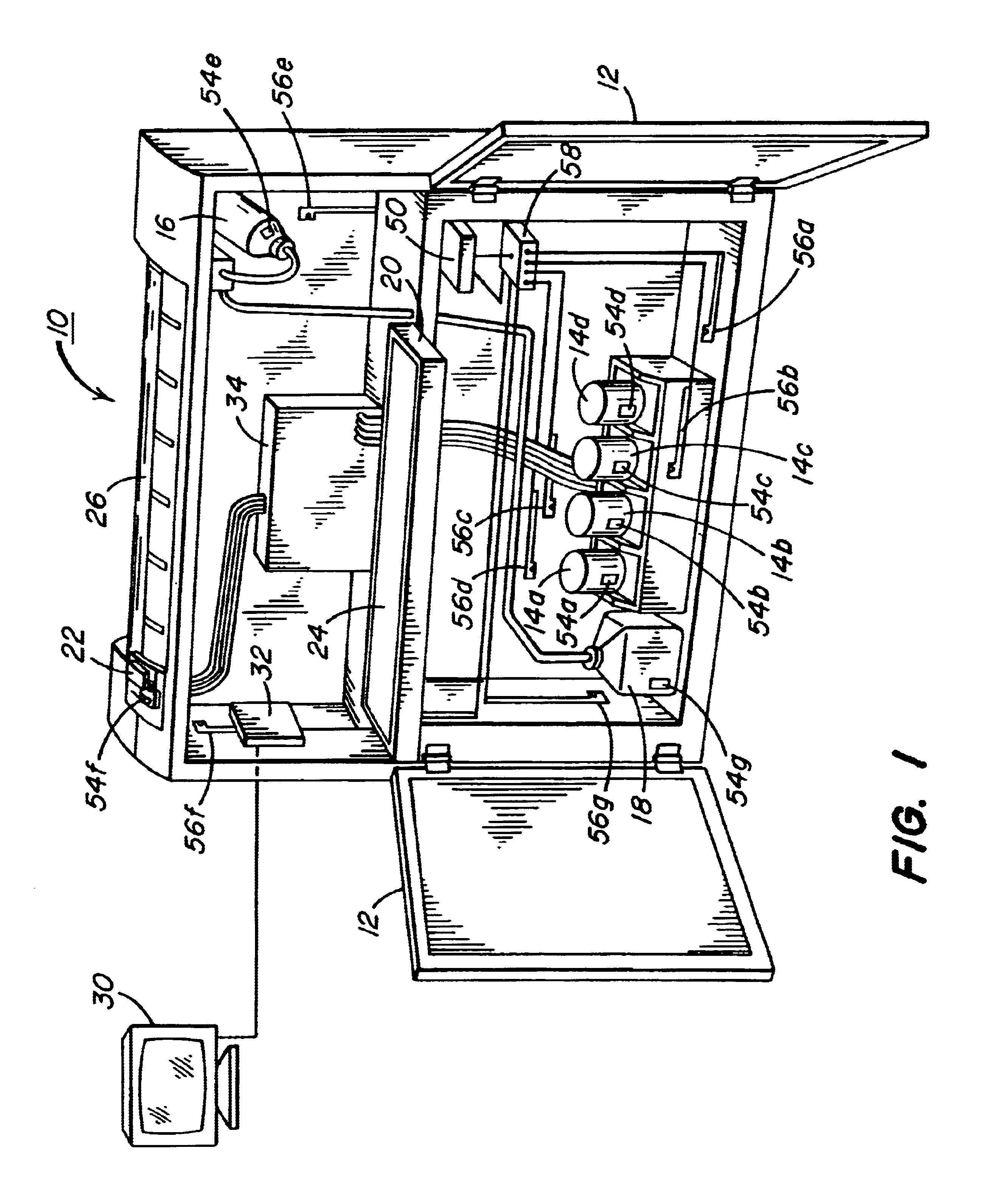 Printer and method therefor adapted to sense data uniquely associated with a consumable loaded into the printer