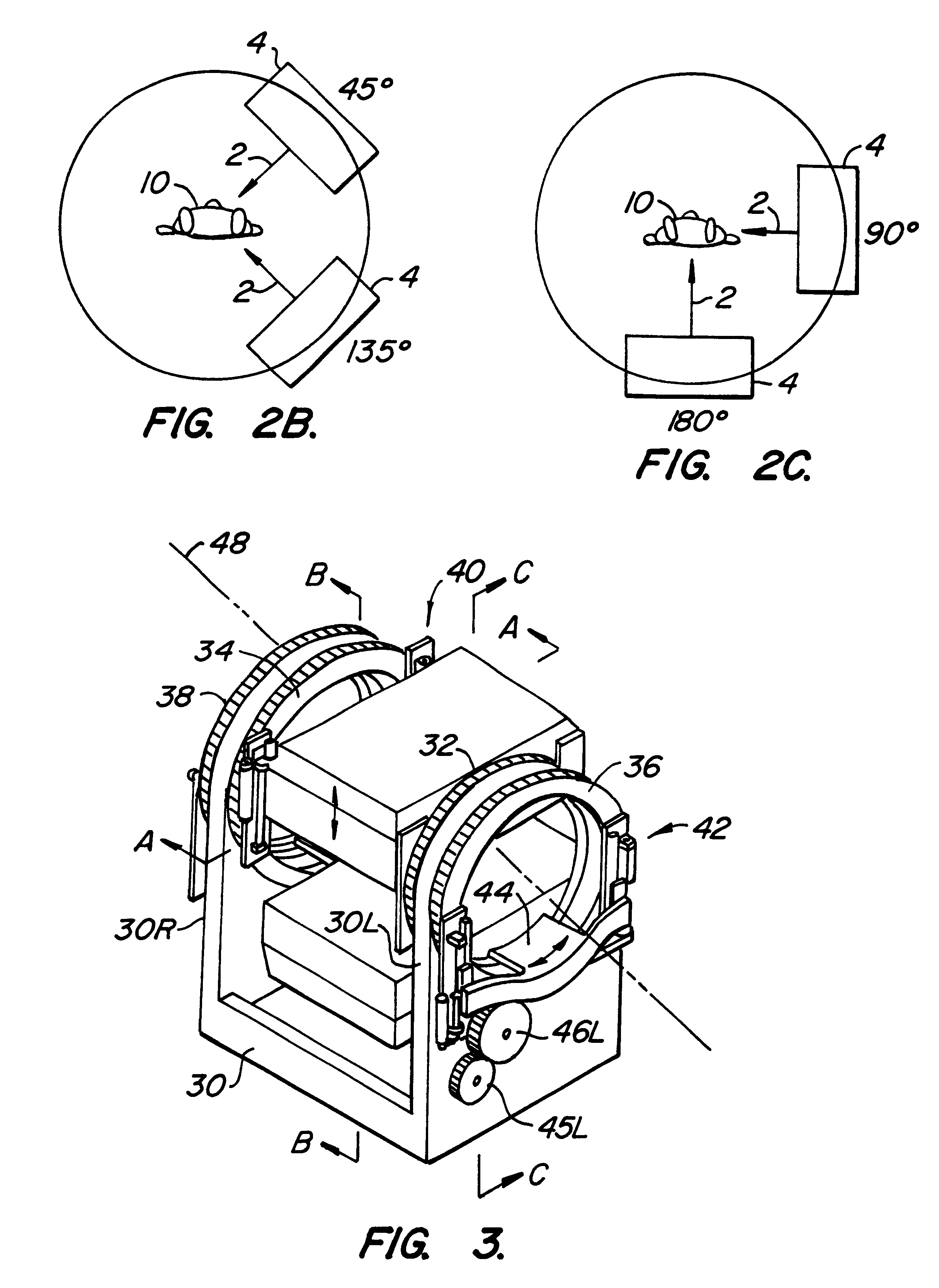 Adjustable dual-detector image data acquisition system