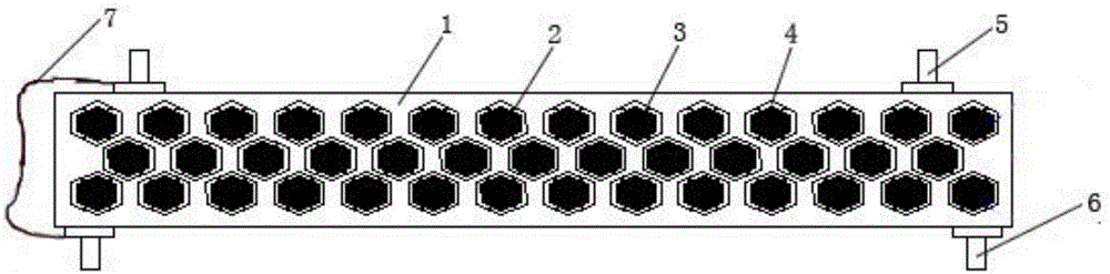 Phononic crystal structure and design method for ship vibration isolation