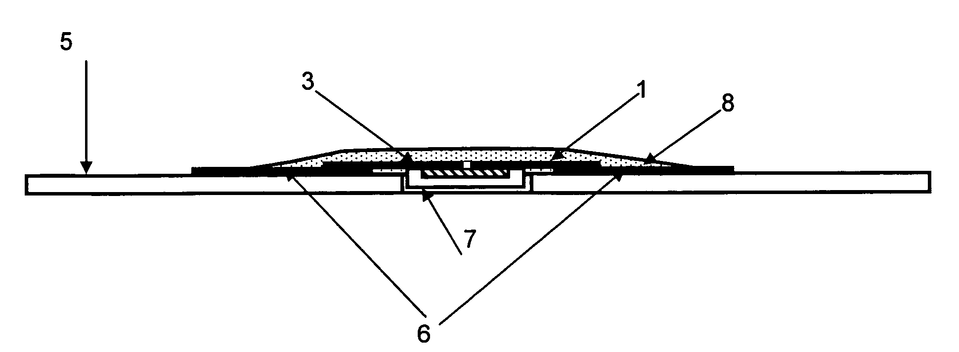 Method for mounting an electronic component on a substrate