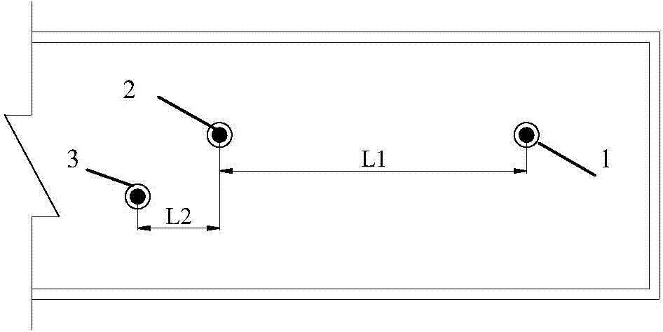 Method for detecting active diffusion radius of covered rock separation grouting filling slurry