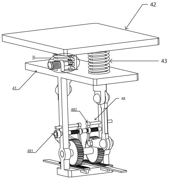 Weighing box and weighing device thereof