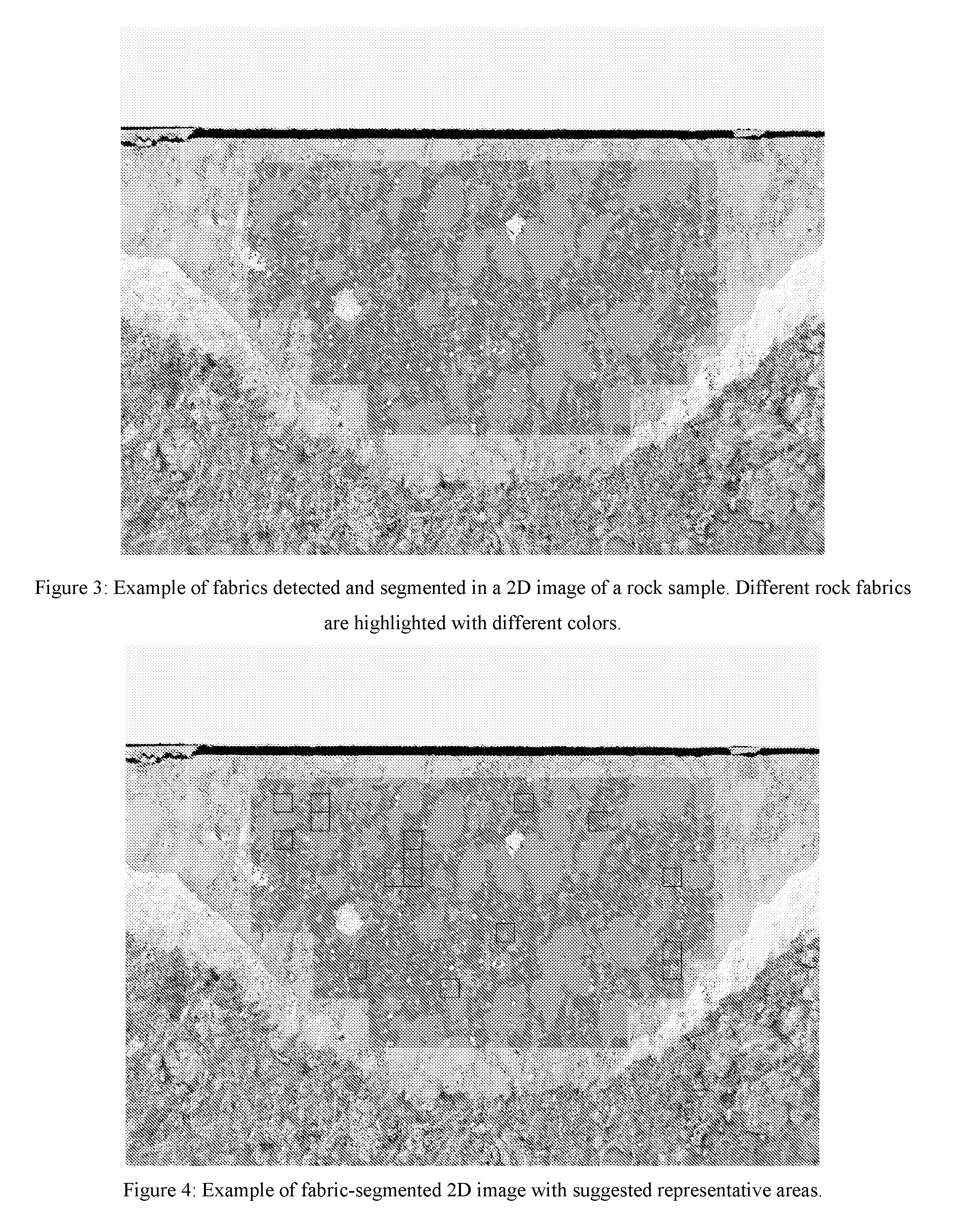 Method For Determining Fabric And Upscaled Properties Of Geological Sample
