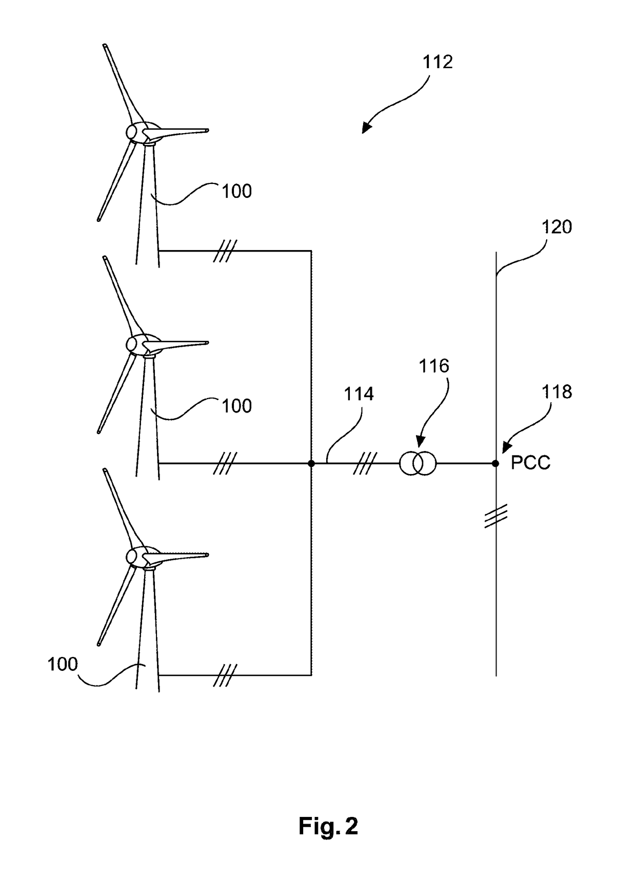 Method for feeding electric power into a supply grid