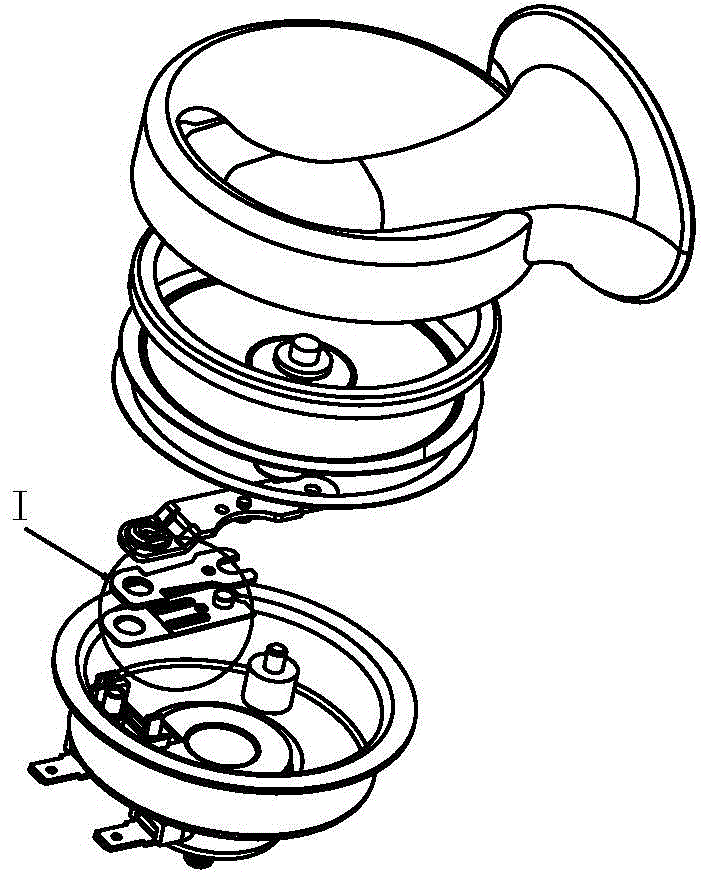 Automobile electric horn contact steel discs and processing method for same