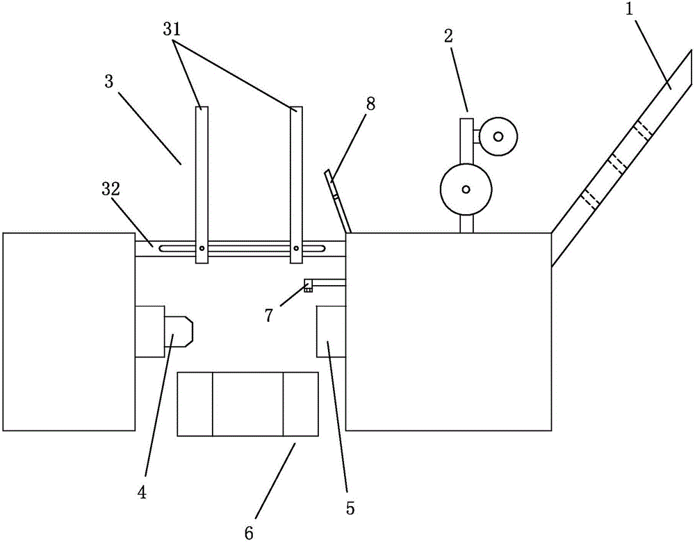 Pipe network layer line combining and winding machine