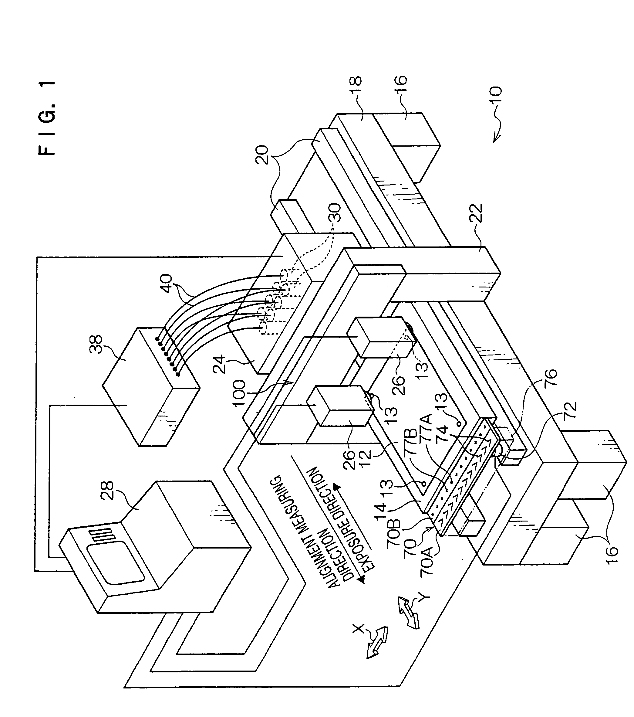 Calibration method for exposure device, exposure method and exposure device