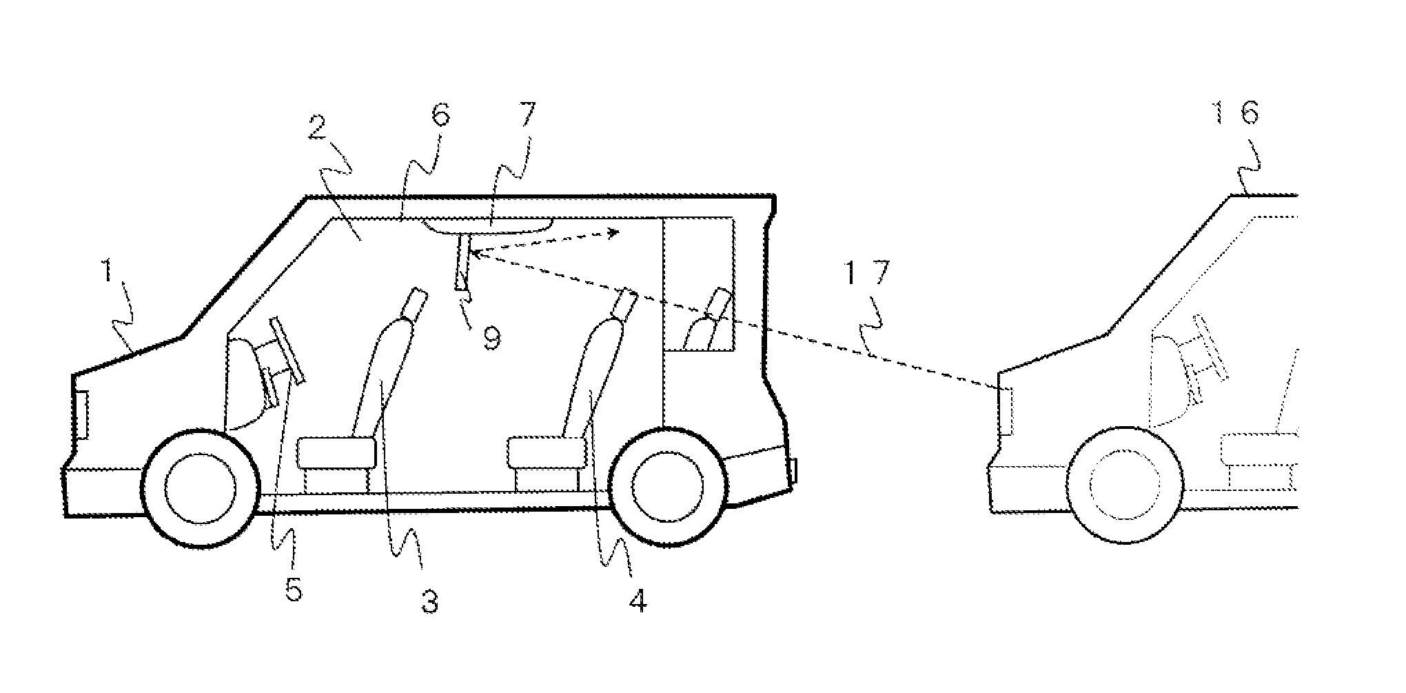 Vehicle-mounted electronic device