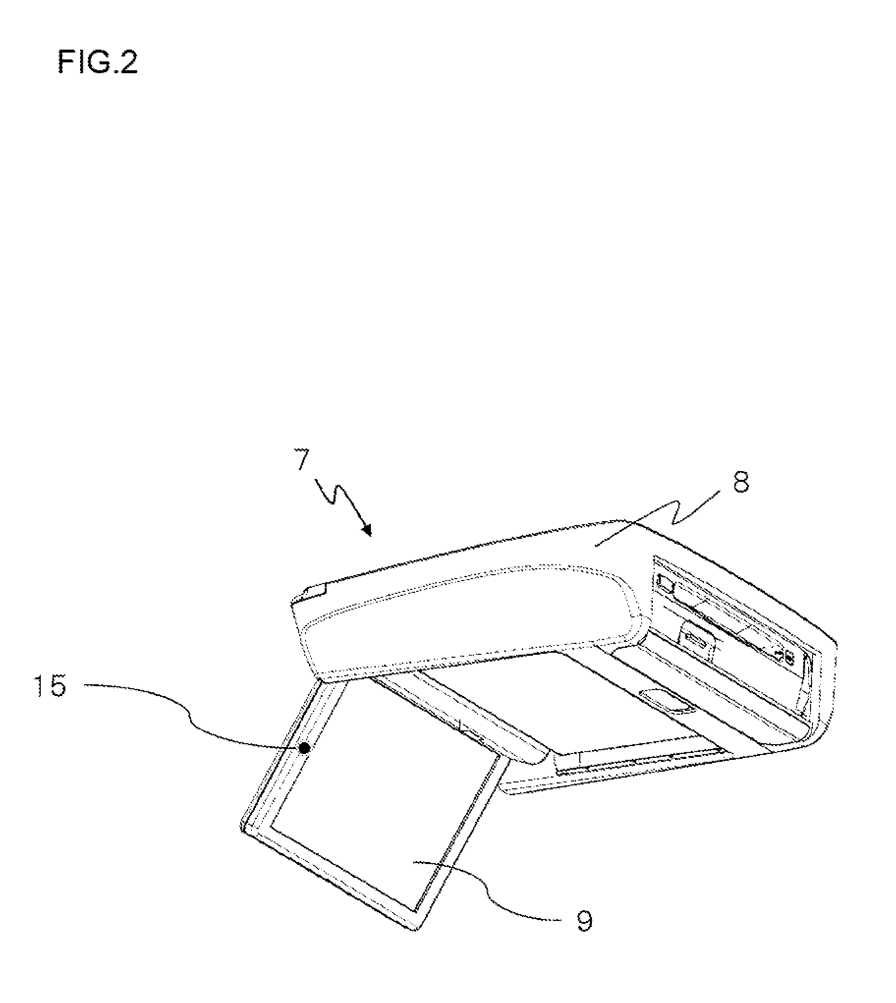 Vehicle-mounted electronic device