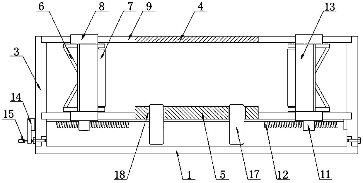 Adjustable guide plate device used for strip steel shear equipment and operation method of adjustable guide plate device