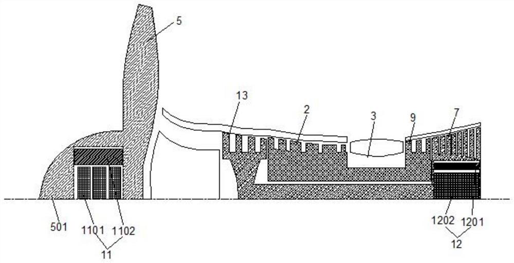 Hydrogen-electricity hybrid power turbofan engine