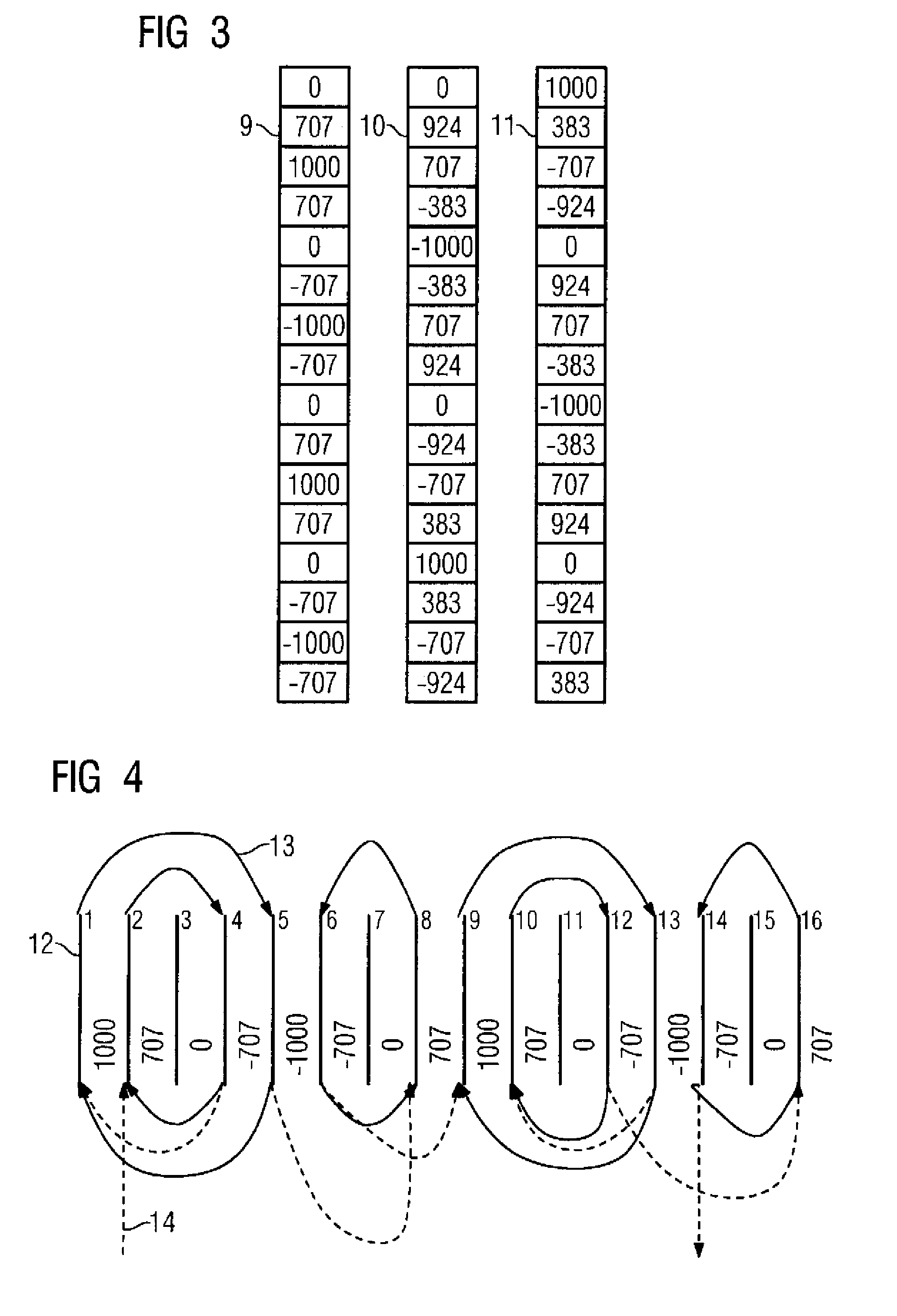 Device for determining a shaft center deviation