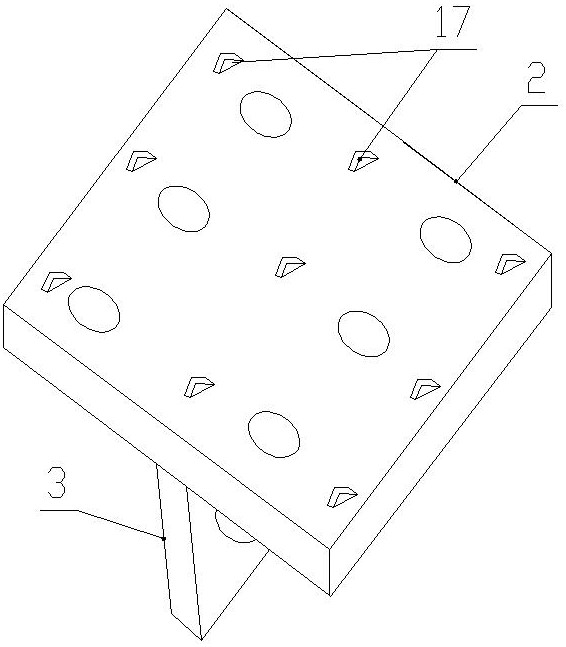 Construction technology for butt joint of upper layer and lower layer of steel-concrete combined pipe shear wall