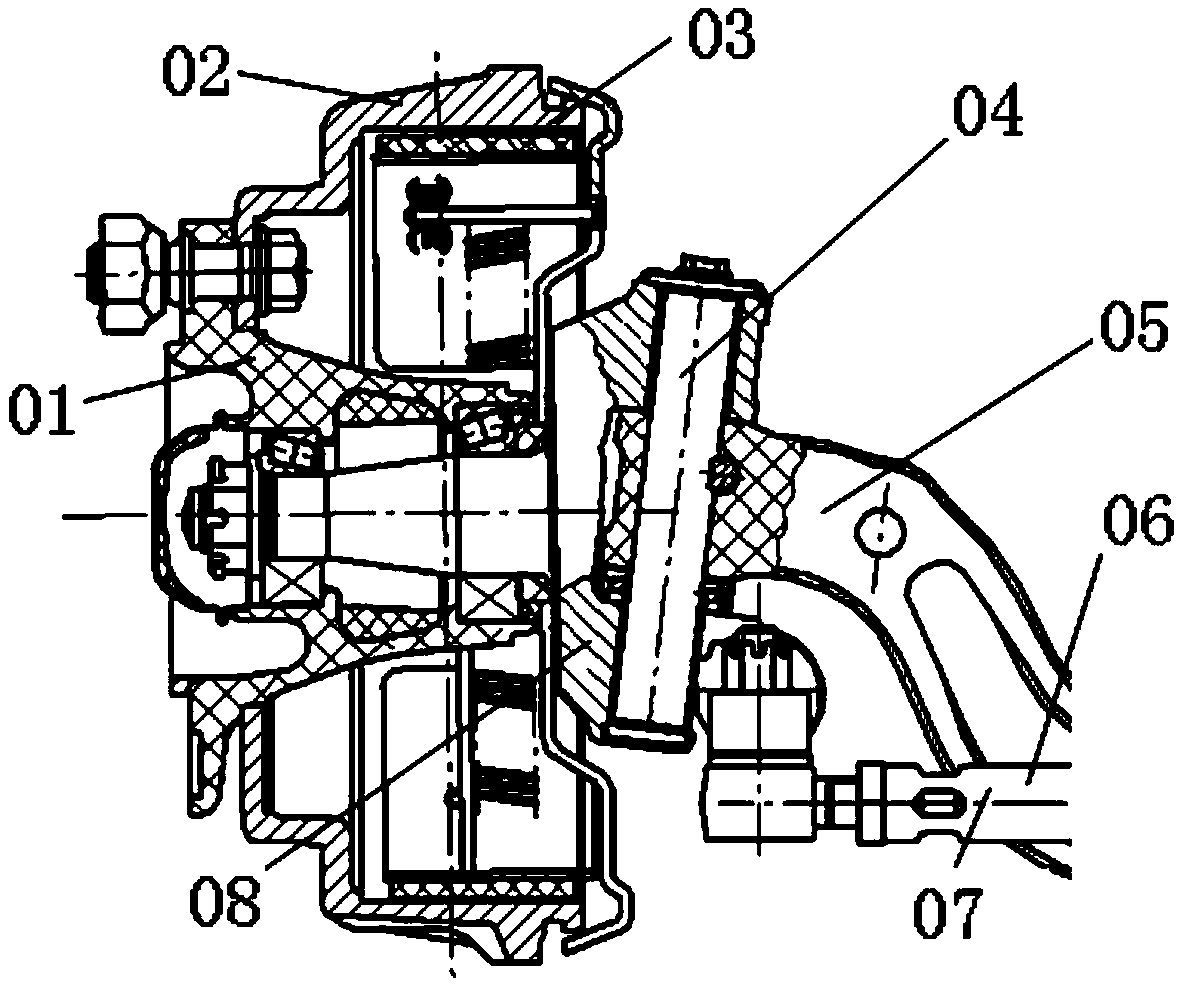 Steering pair placed on double-wishbone independent suspension and its automobile