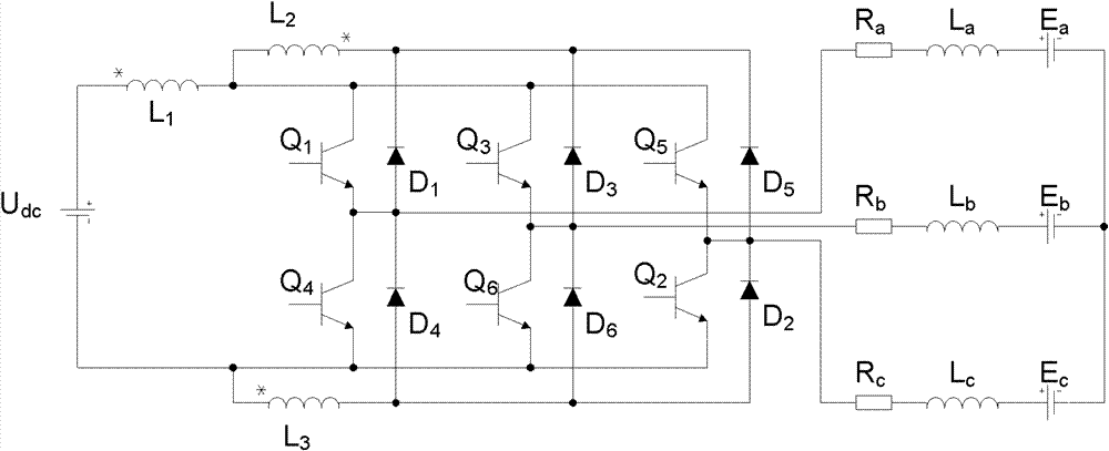 Inverter module for controlling brushless direct current (DC) motor