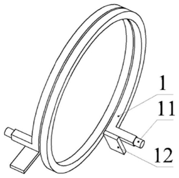 Heating device and heating method for large-diameter thick-walled pipe