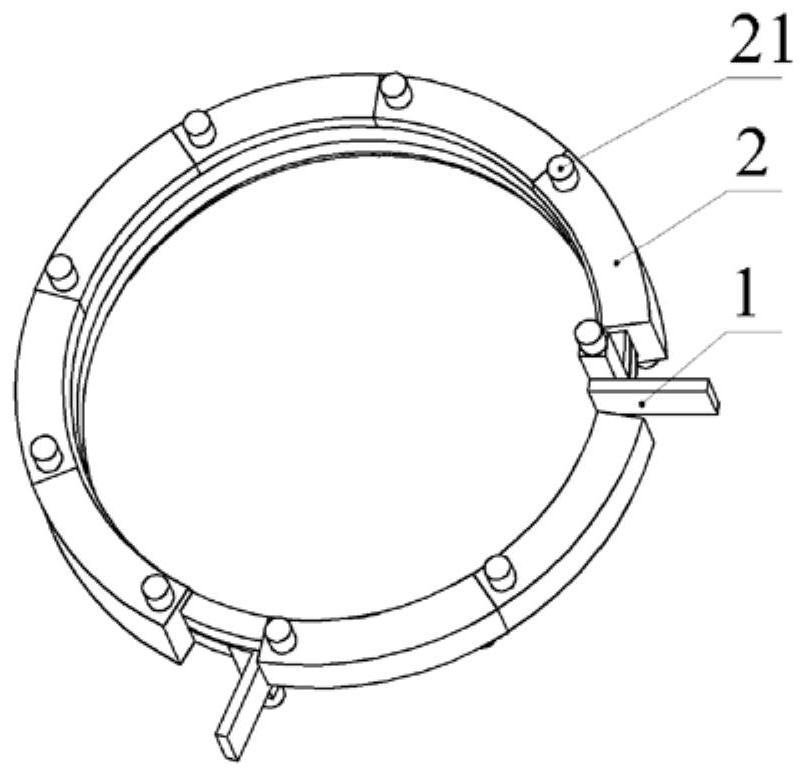 Heating device and heating method for large-diameter thick-walled pipe