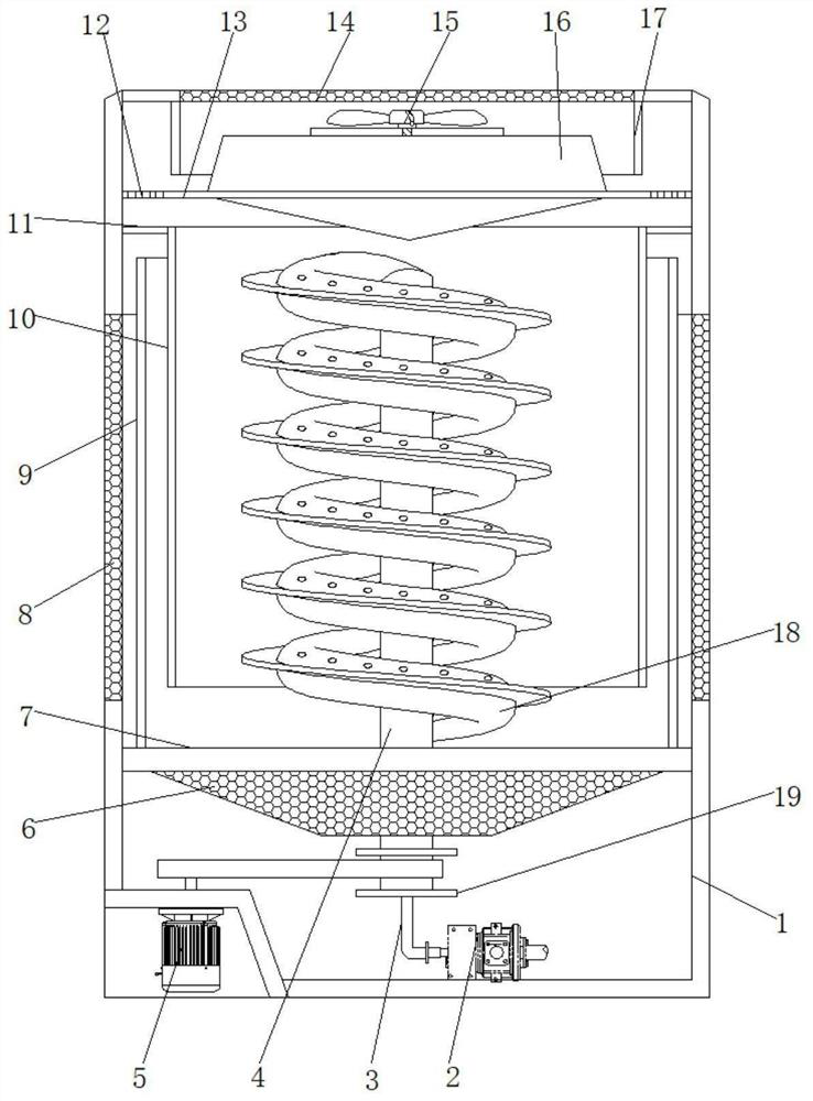 Water cooling system for vacuum high-temperature sintering furnace