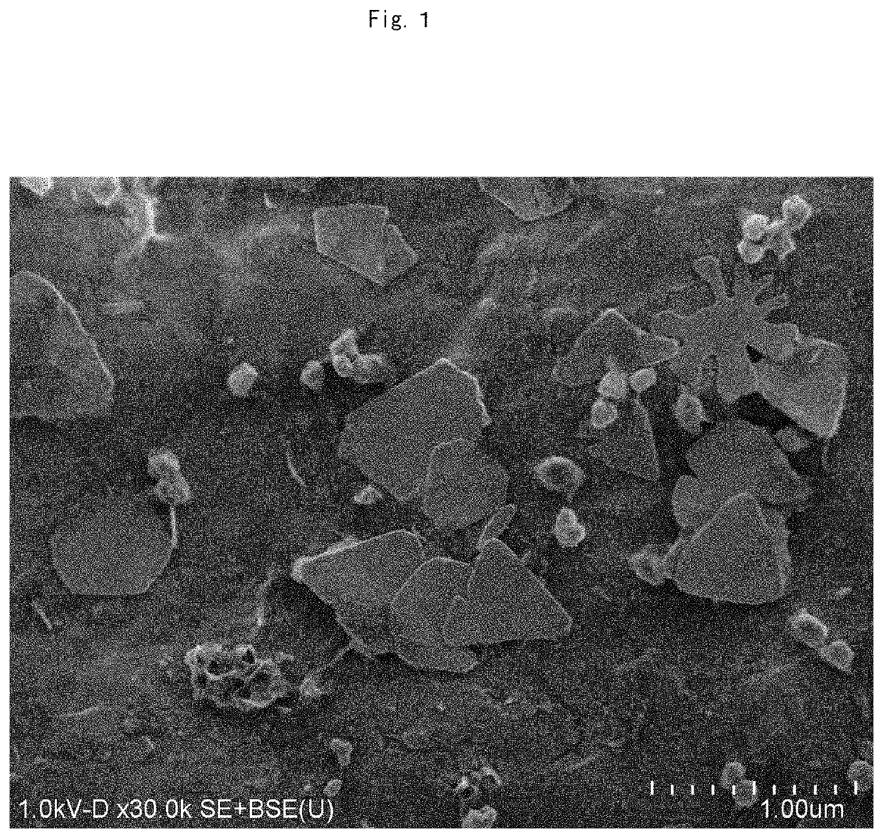 Structure containing metal microparticles