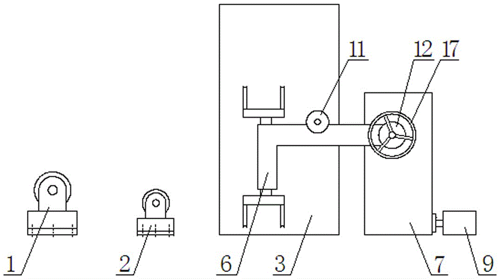 A coil winding device