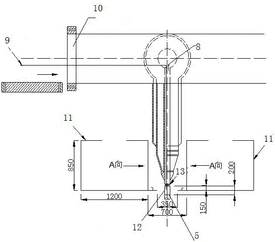 Construction method of dismantling and constructing natural gas steam reformer tube in different places