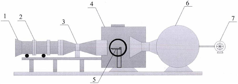 Schlieren image processing method for compression corner supersonic flow field structure