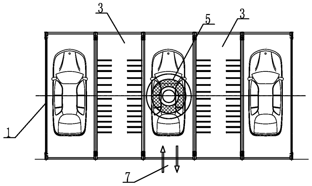 A kind of lateral movement rotary carrier and three-dimensional garage