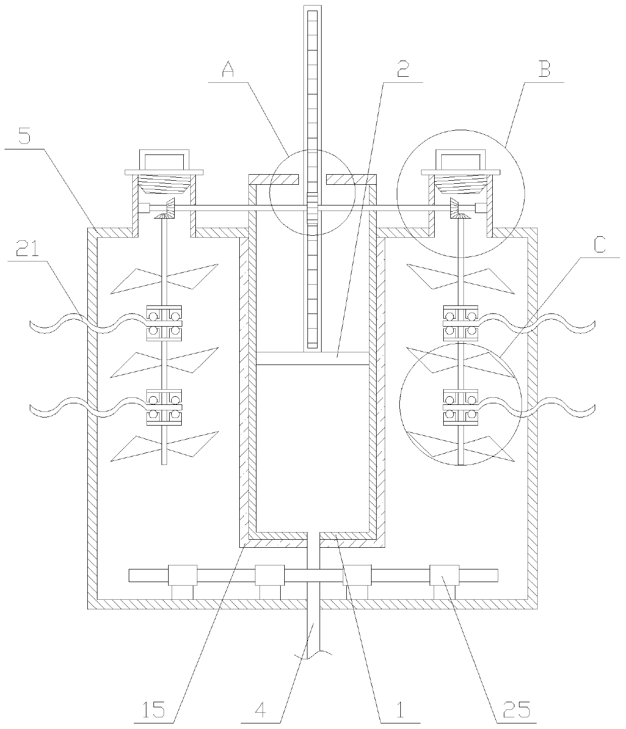 Anti-aging hydraulic oil cylinder with high transmission efficiency