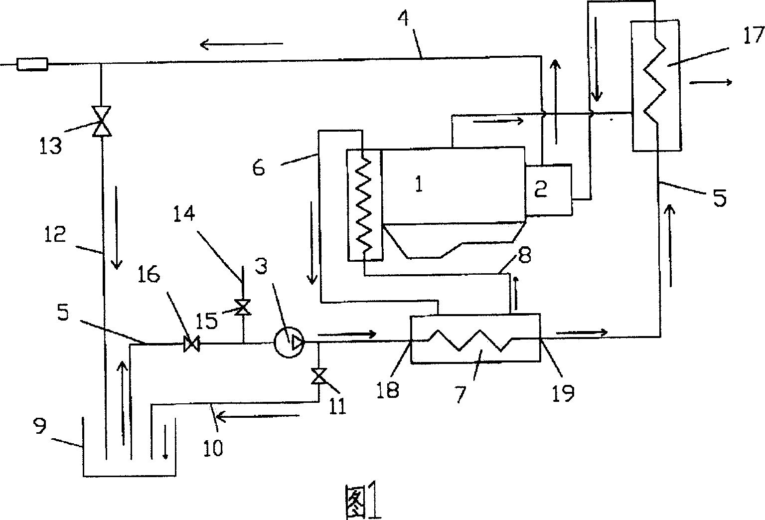 Mechanical vapor generating device and method