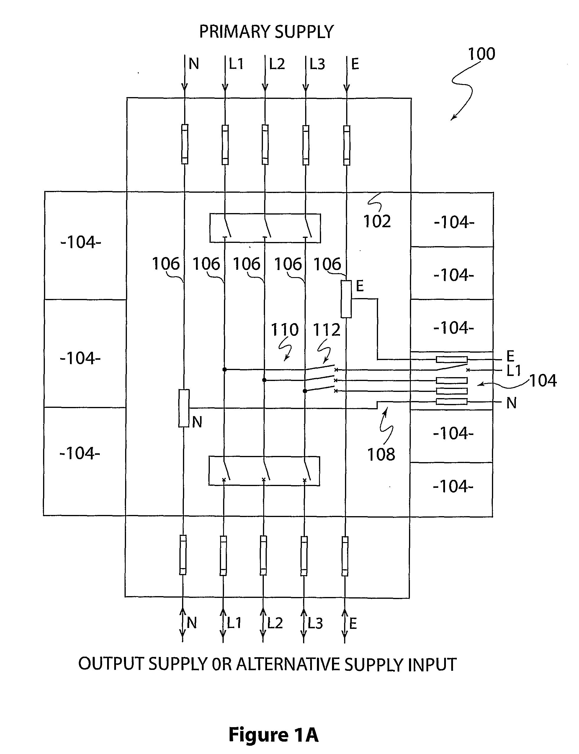 Power distribution system with individually isolatable functional zones