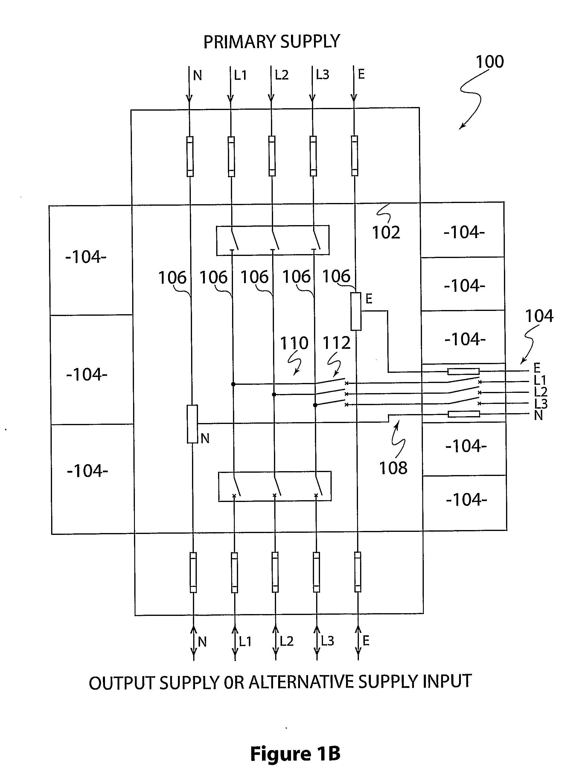 Power distribution system with individually isolatable functional zones