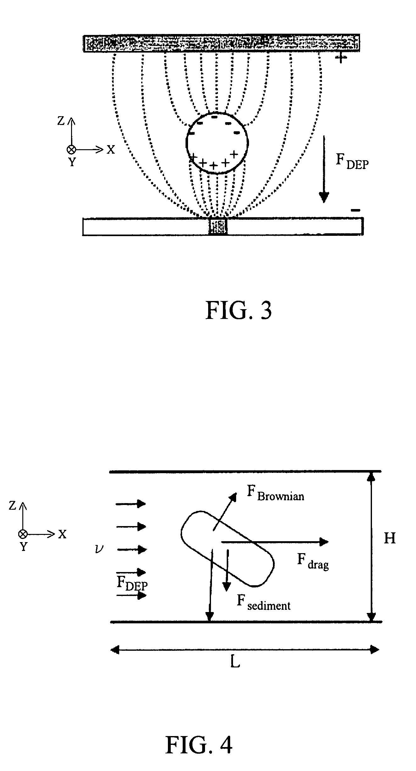 Dielectrophoresis-based particle sensor using nanoelectrode arrays