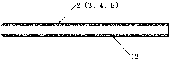 A spliced ​​space multi-branch distribution heat pipe and its preparation method