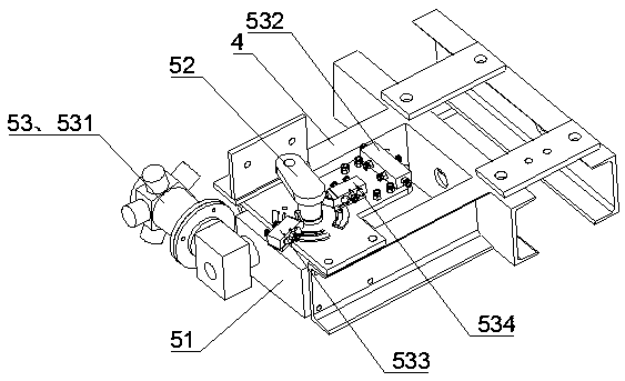 Vertical telescopic pneumatic high-voltage isolating switch