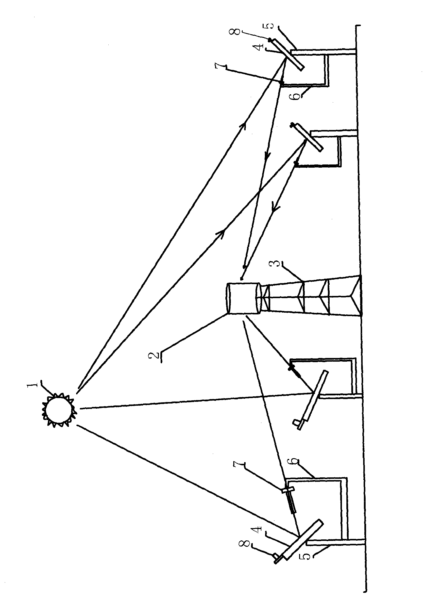 Tracking and aiming control method and device for heliostat