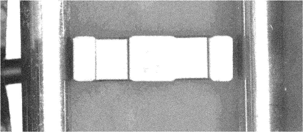 Optical detection-based E type magnet sorting method