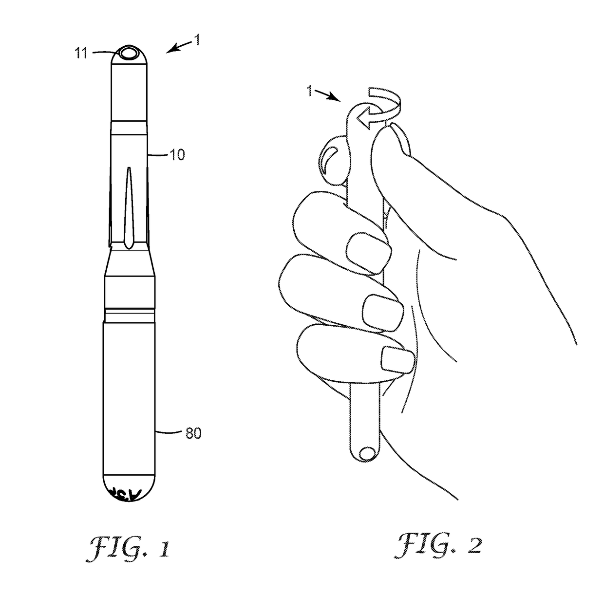 Dispenser and a method of dispensing a pasty material