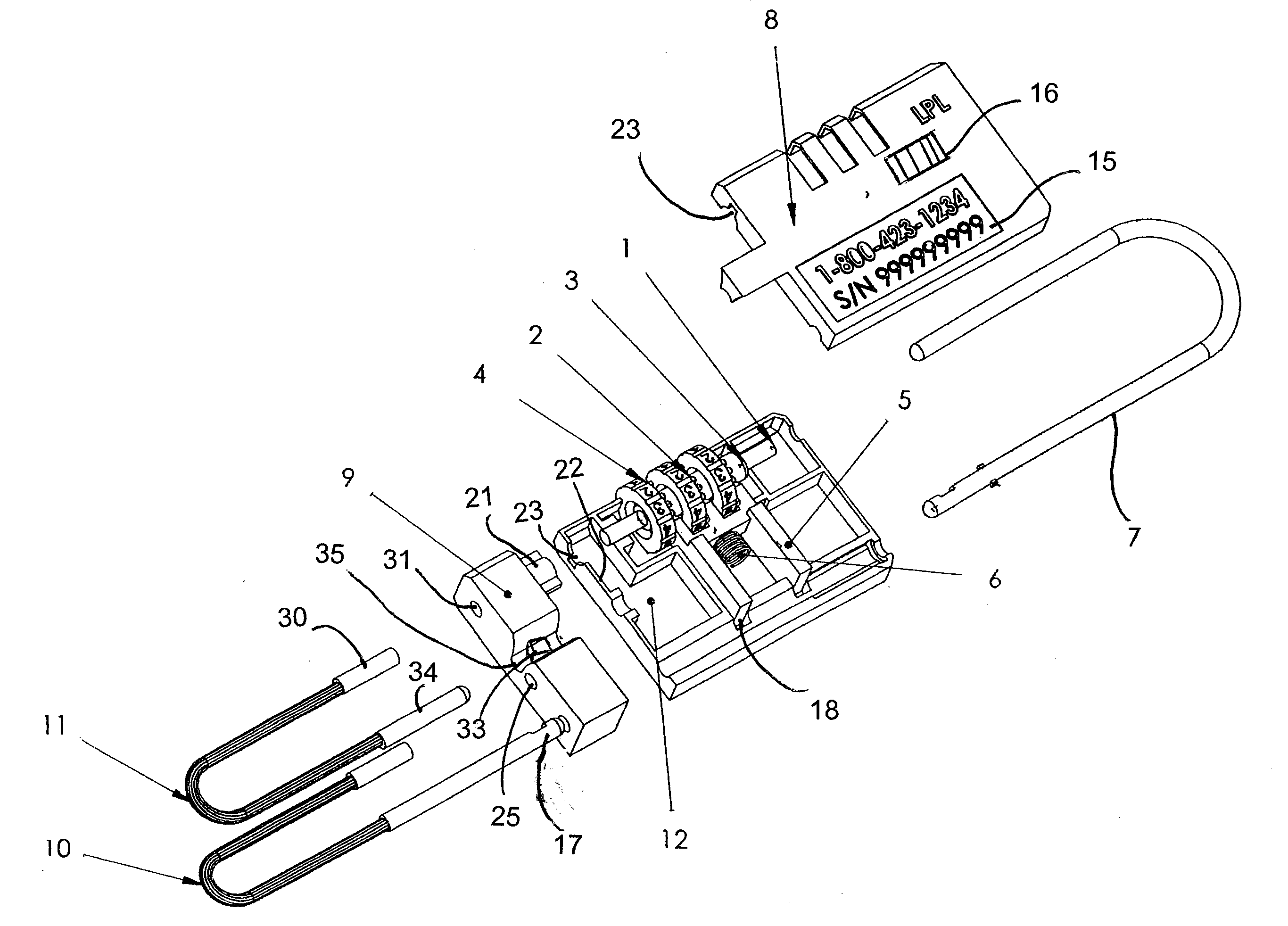 Multi-Shackle Lock and Method of Using the Multi-Shackle Lock